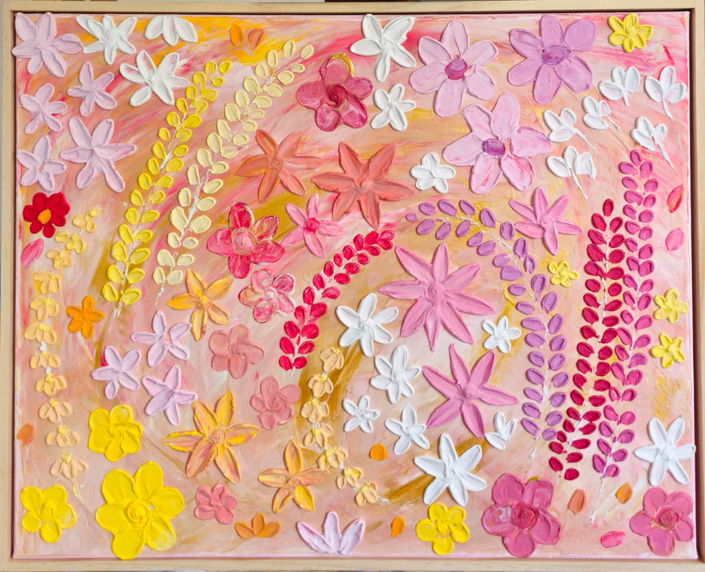 Summer Breeze | Original Painting | Framed