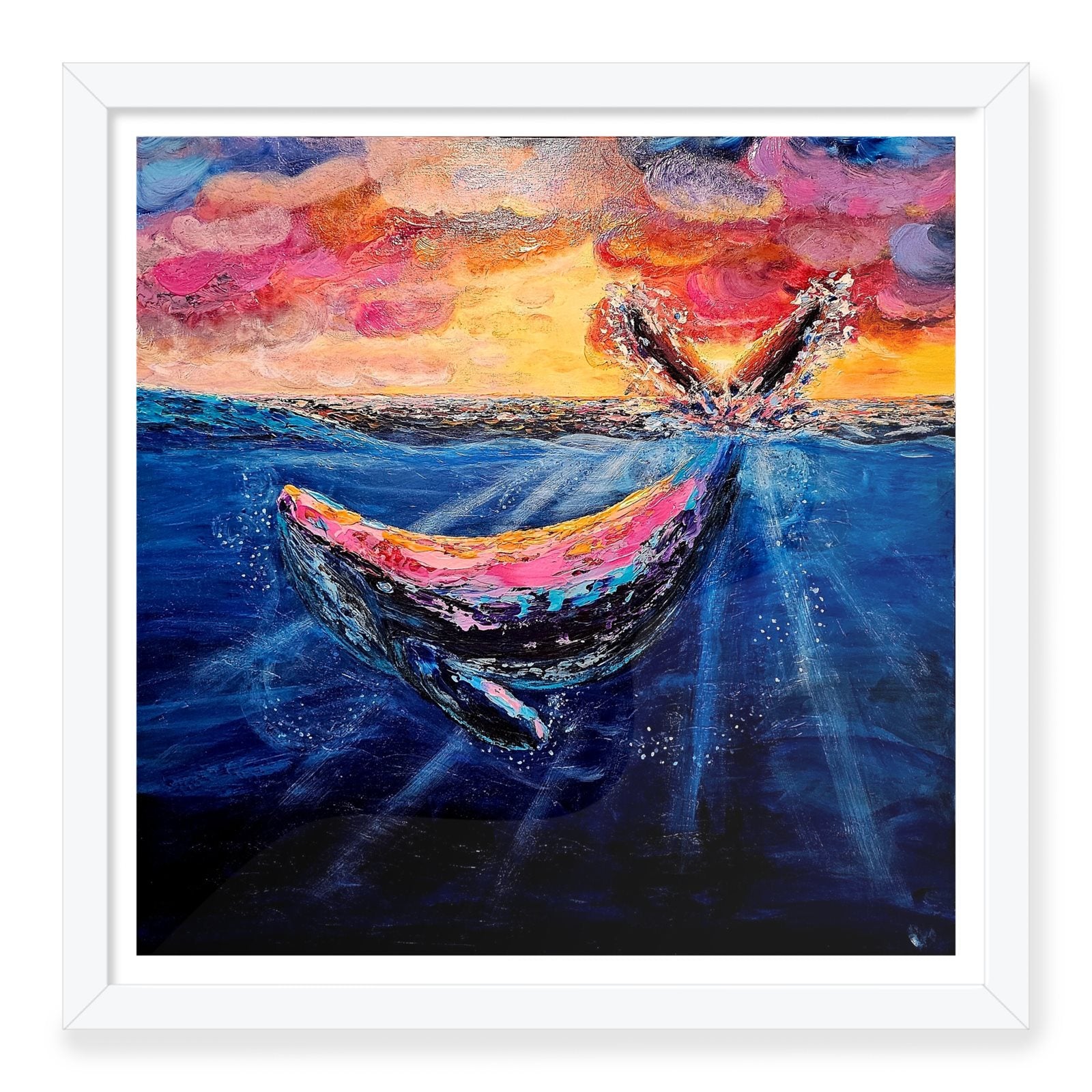 'Glow from Within' Framed Print