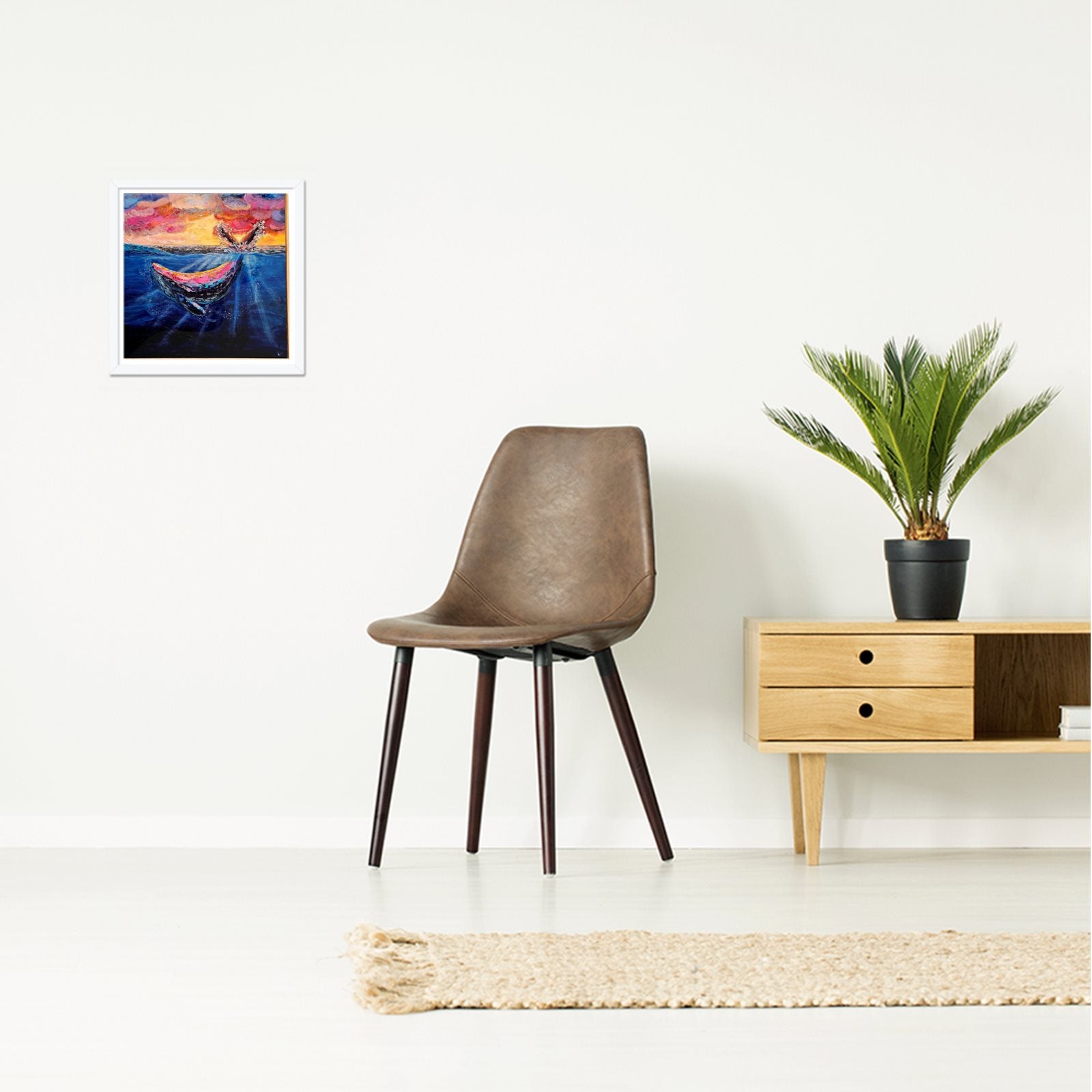 'Glow from Within' Framed Print