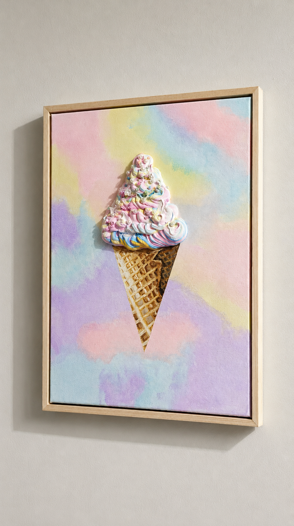 Sweet Daydreams | Original Painting | Framed