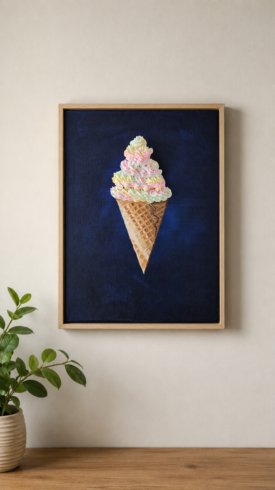 The Sweetest Souvenir | Original Painting | Framed