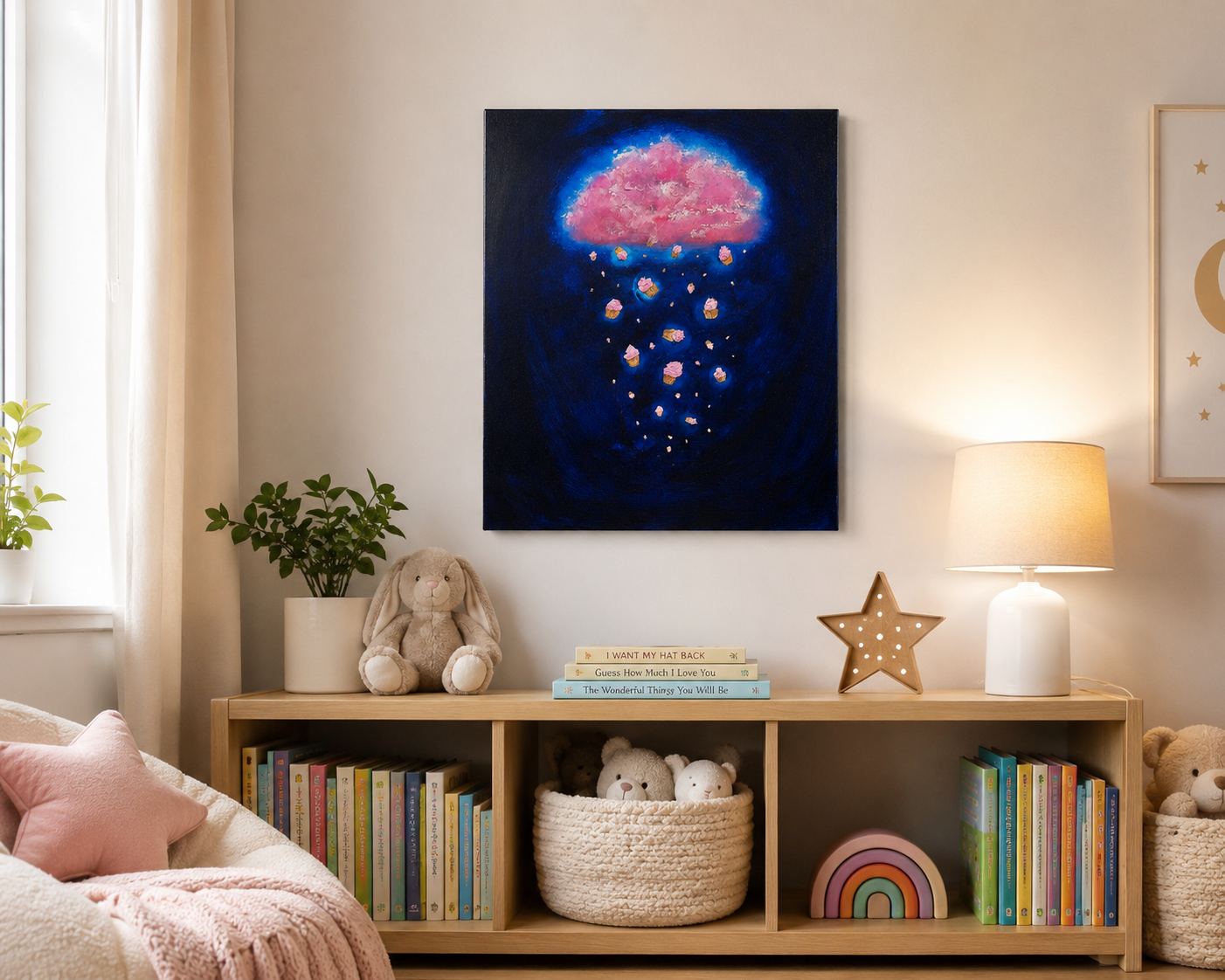 Cupcake Rain | Original Painting