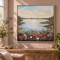 Wish You Were Here | Original Painting | Framed