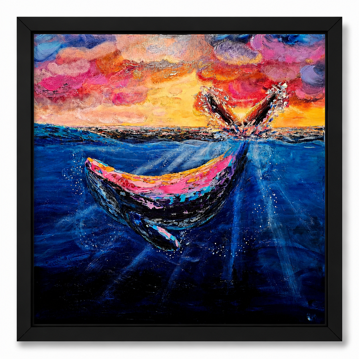 'Glow from Within' Framed Print