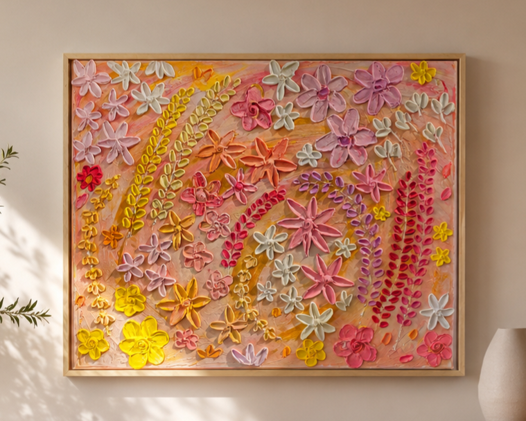 Summer Breeze | Original Painting | Framed