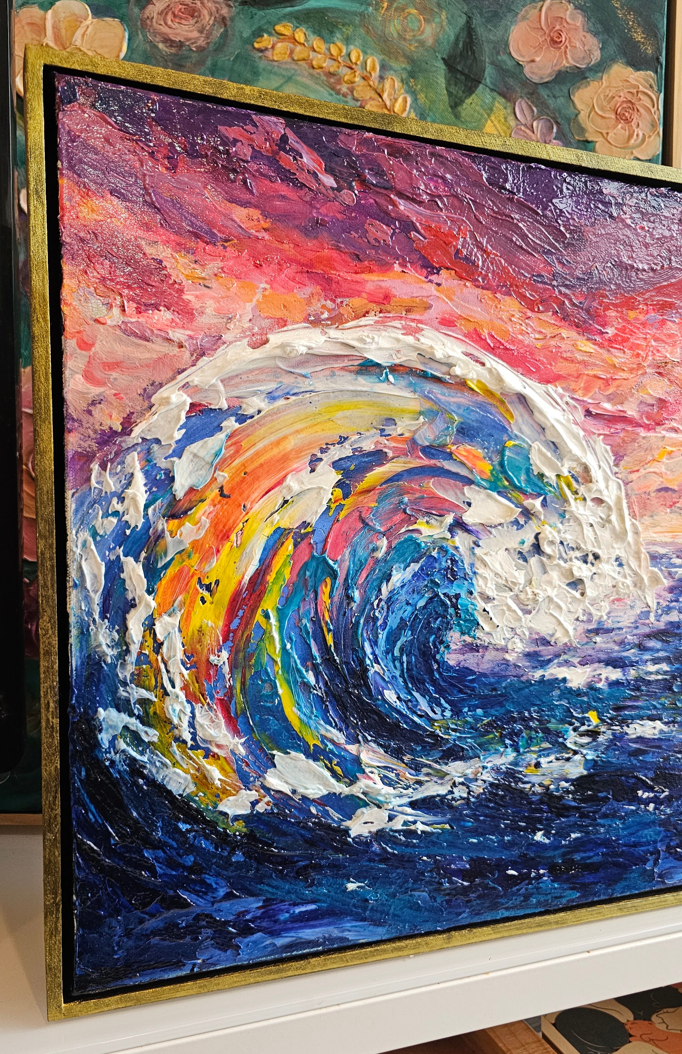 Sundance | Original Impasto Painting | 50cm by 40cm | Framed