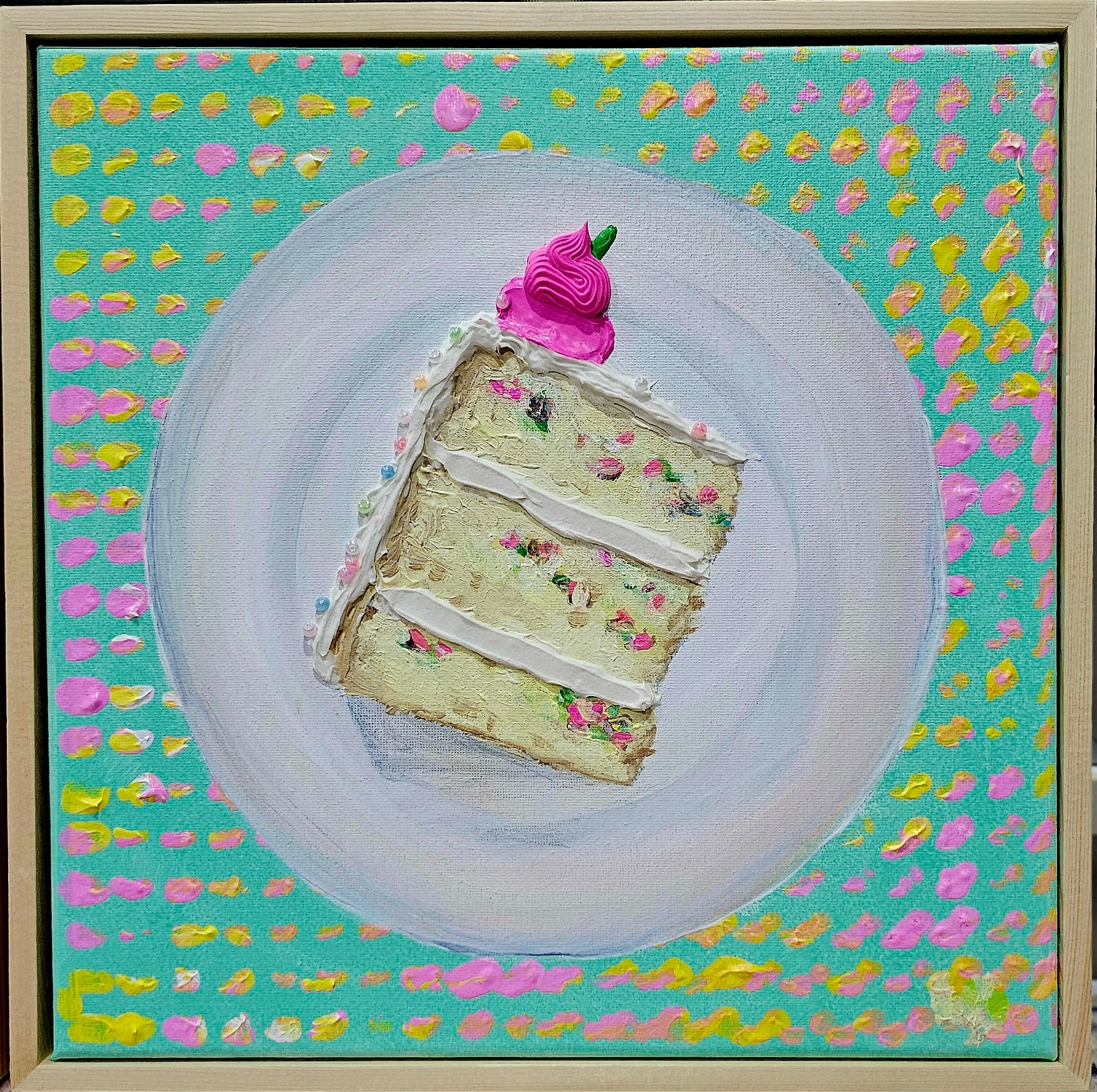 Seconds, Anyone? | Original Painting | Framed