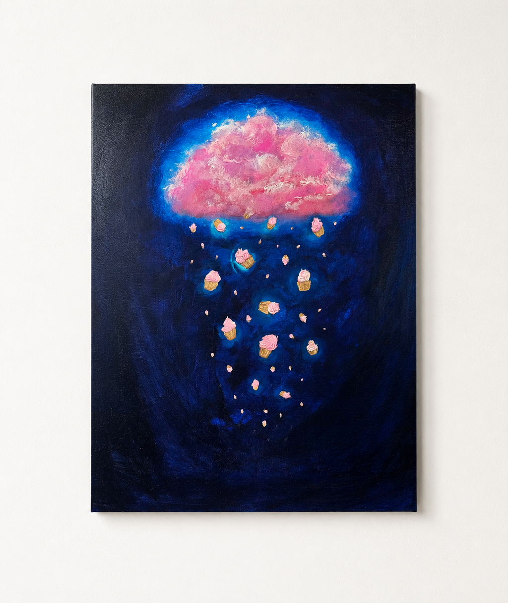 Cupcake Rain | Original Painting