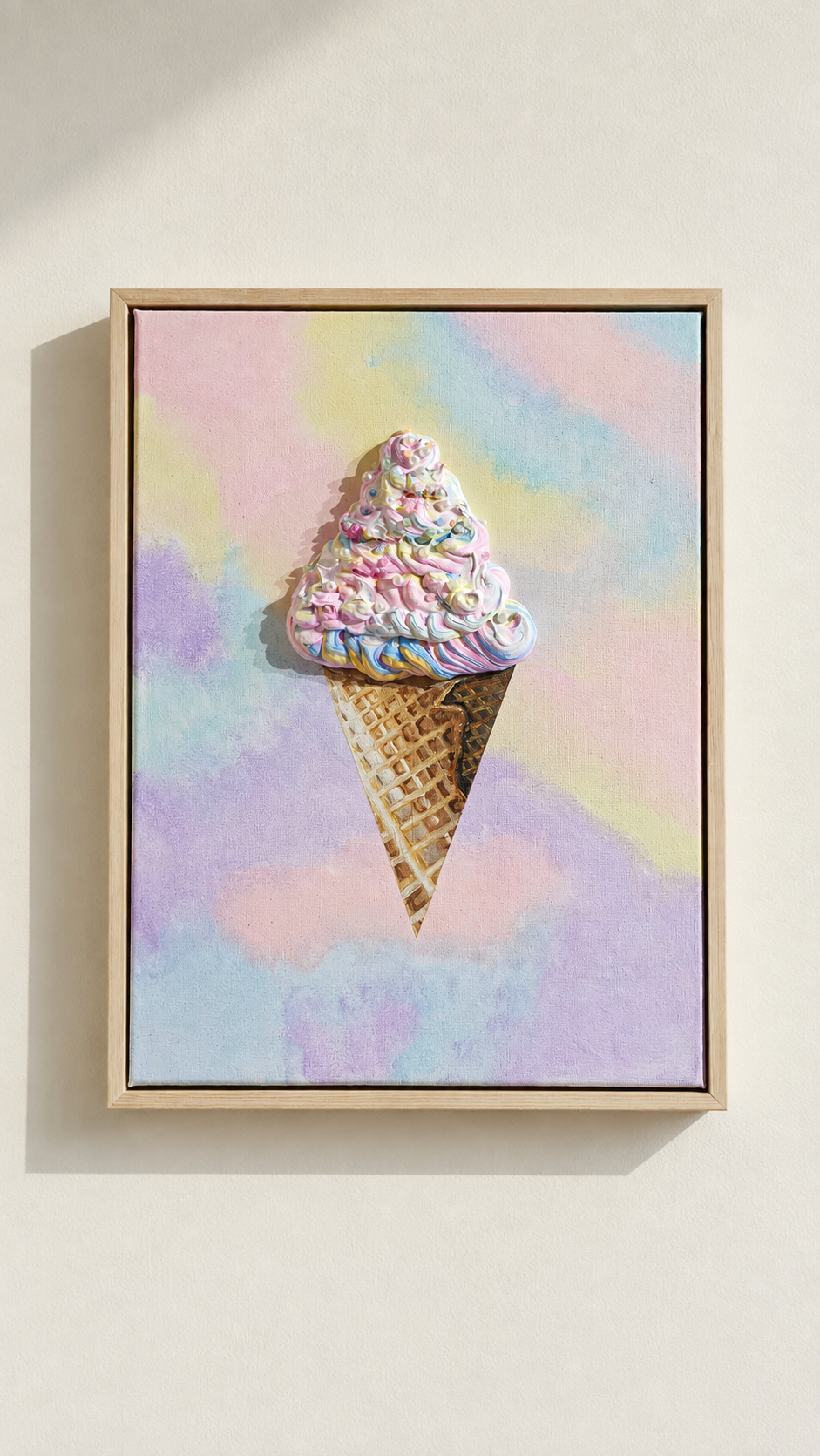 Sweet Daydreams | Original Painting | Framed