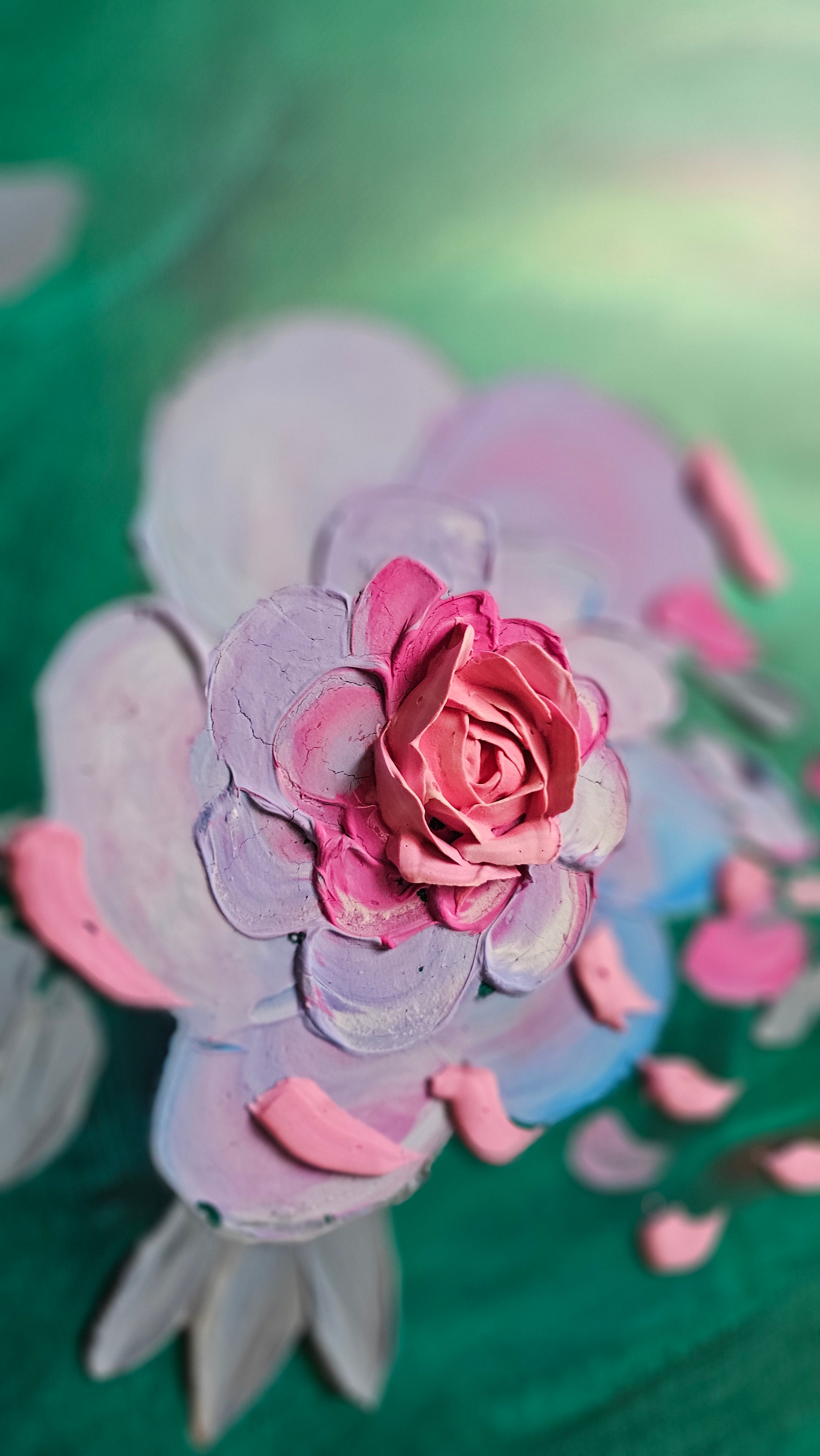 Petals in the Wind | Original Painting | 50cm by 40cm
