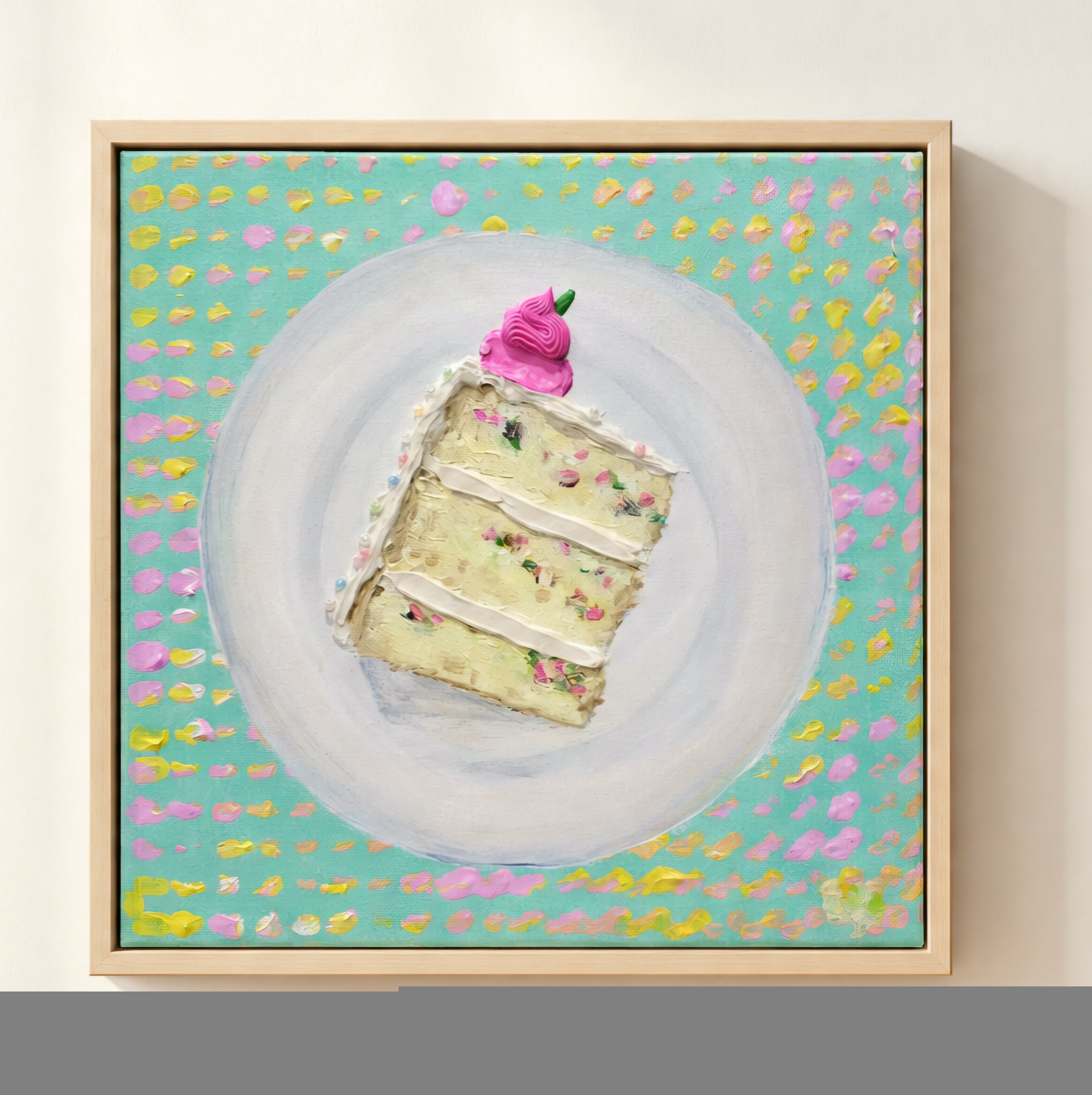 Seconds, Anyone? | Original Painting | Framed