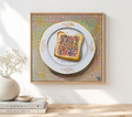 Fairy Bread for Breakfast | Original Painting | Framed