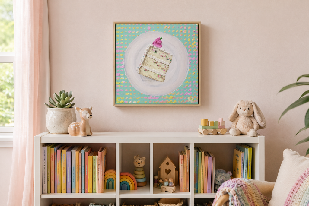 Seconds, Anyone? | Original Painting | Framed