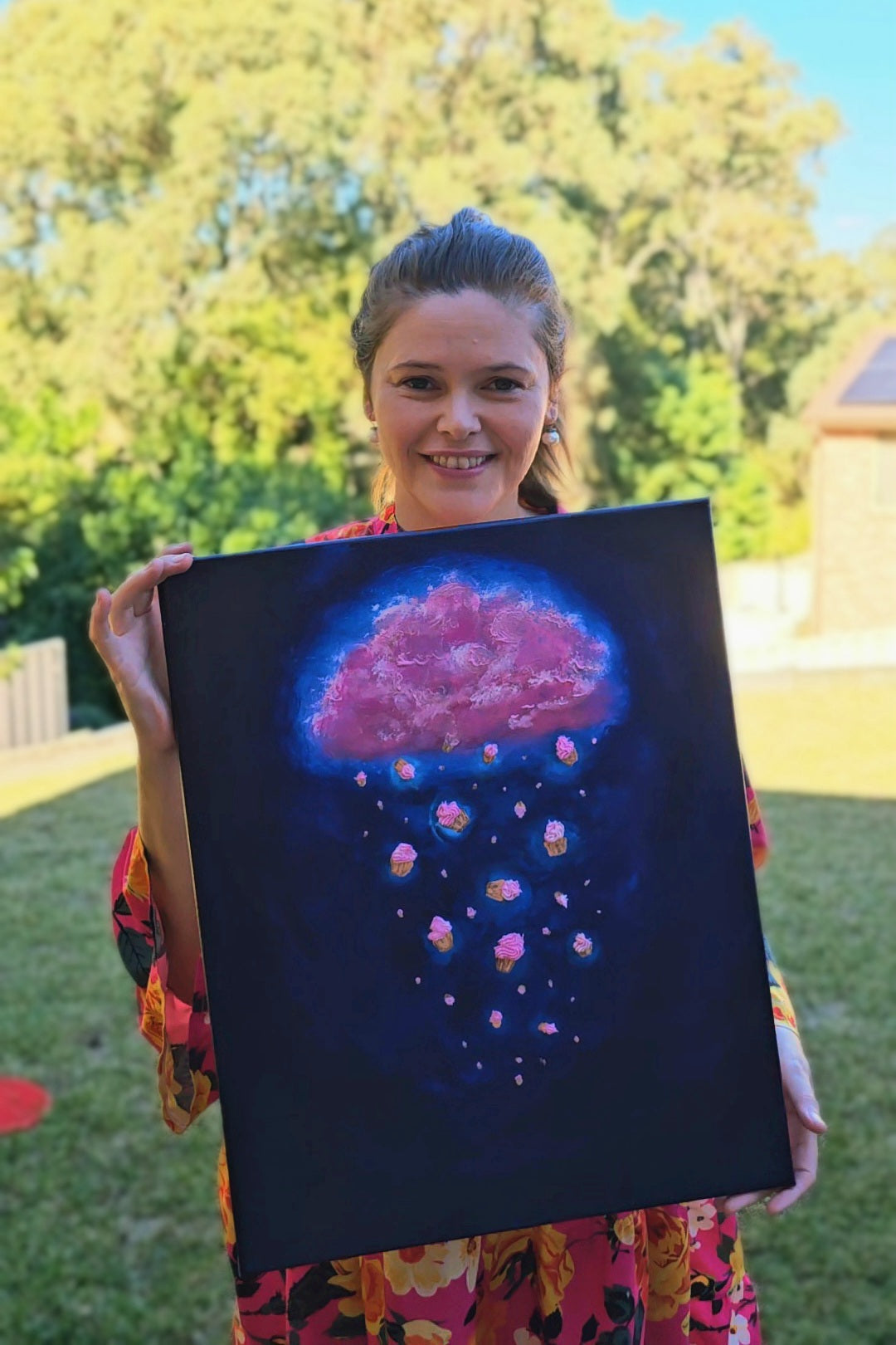 Cupcake Rain | Original Painting