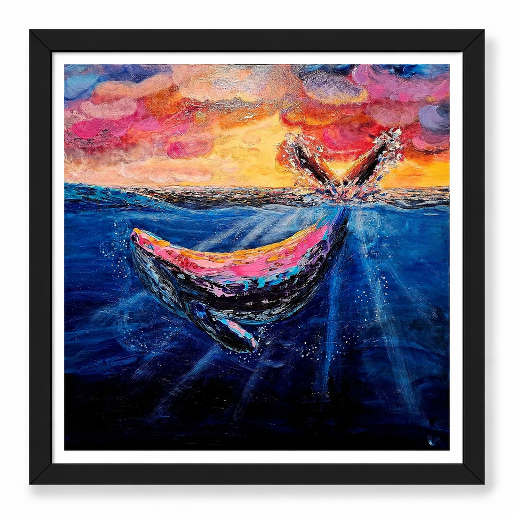 'Glow from Within' Framed Print