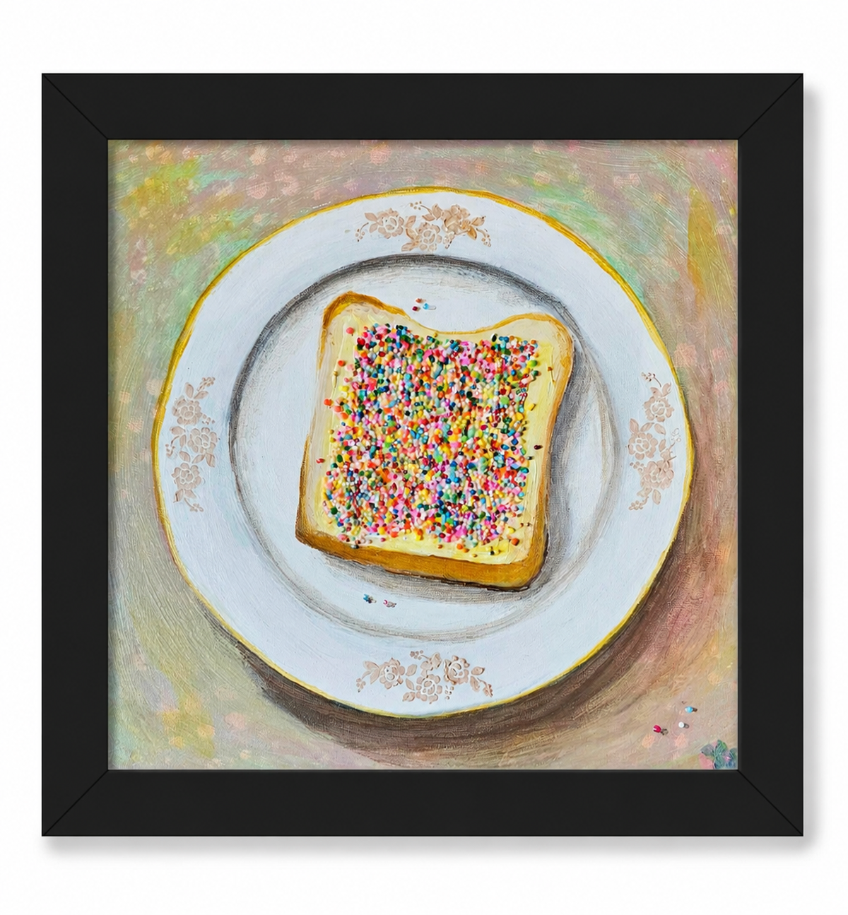Framed Art Print | Fairy Bread for Breakfast