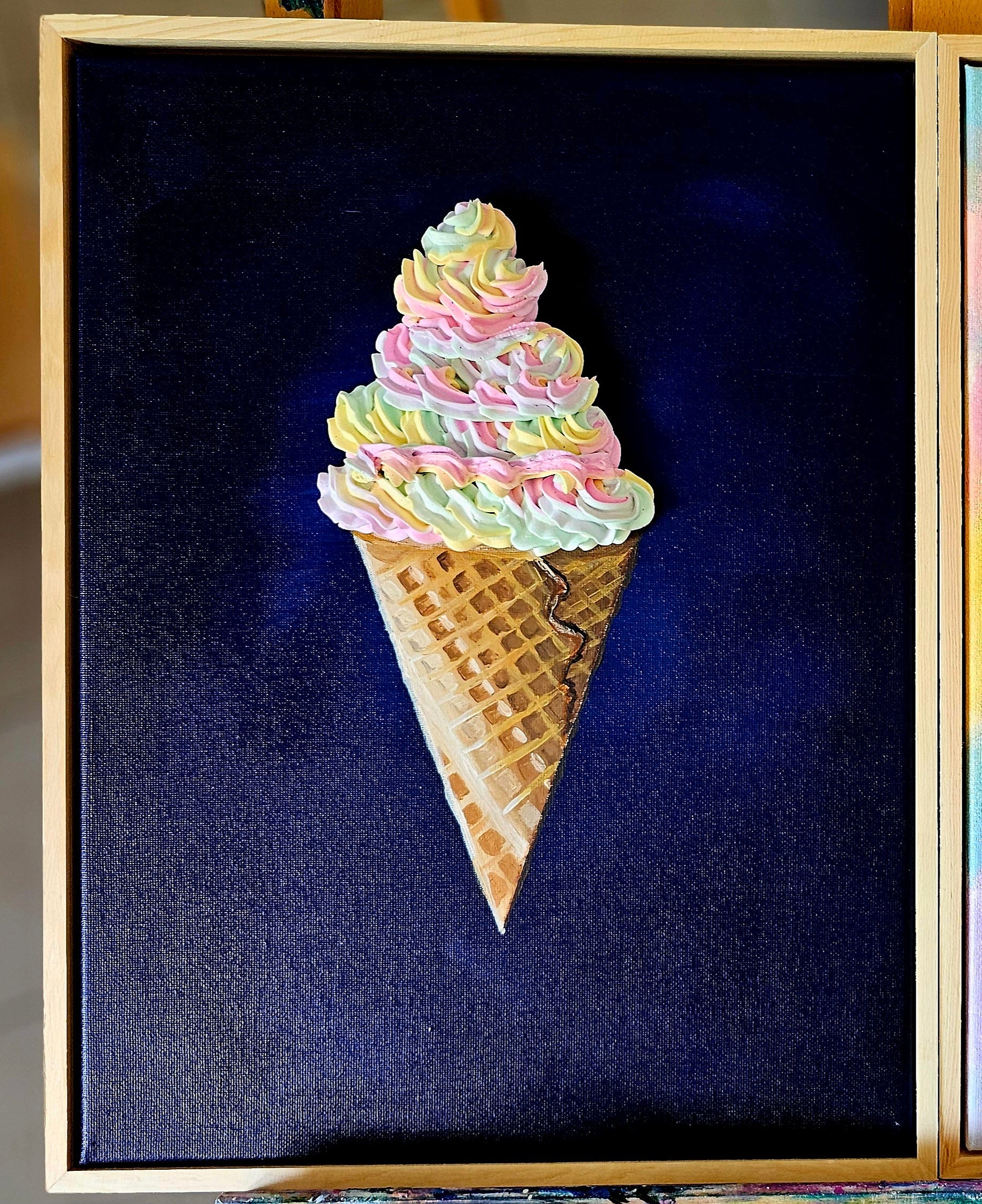 The Sweetest Souvenir | Original Painting | Framed